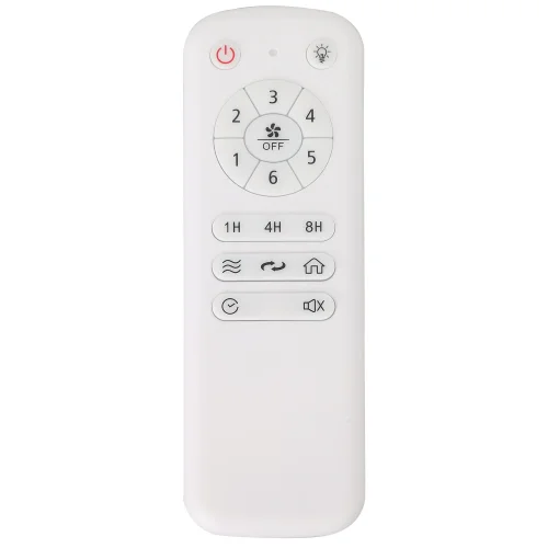 VENTILATORE DA SOFFITTO LED 35W REGOLABILE 4 PALE PIEGHEVOLI MOTORE DC ODENSE