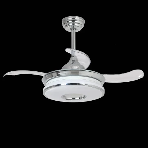 VENTILATORE DA SOFFITTO LED 29W REGOLABILE PALE PIEGHEVOLI SKALDA