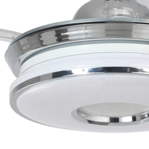 VENTILATORE DA SOFFITTO LED 29W REGOLABILE PALE PIEGHEVOLI SKALDA