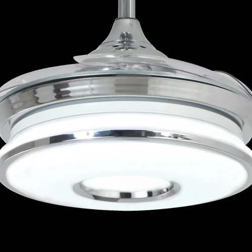 VENTILATORE DA SOFFITTO LED 29W REGOLABILE PALE PIEGHEVOLI SKALDA