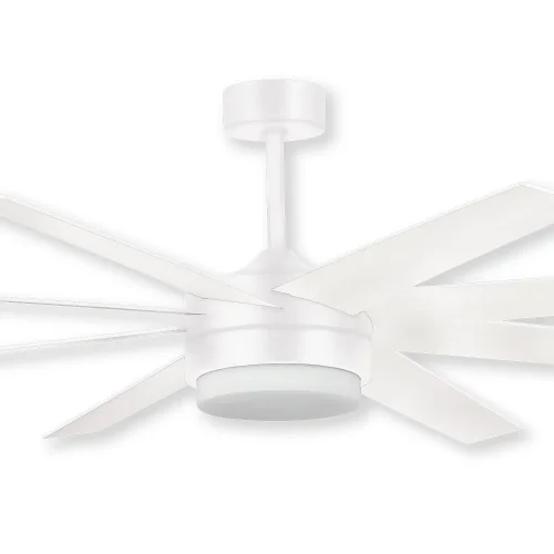 VENTILATORE DA SOFFITTO LED 24W REGOLABILE 8 PALE MOTORE DC BIANCO SOLEI VENTILATORE DA SOFFITTO LED 24W REGOLABILE 8 PALE MOTORE DC BIANCO SOLEI