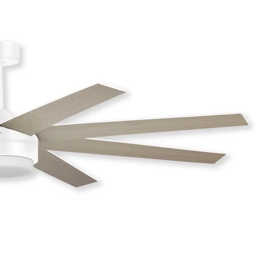 VENTILATORE DA SOFFITTO LED 24W REGOLABILE 8 PALE MOTORE DC BIANCO SOLEI VENTILATORE DA SOFFITTO LED 24W REGOLABILE 8 PALE MOTORE DC BIANCO SOLEI