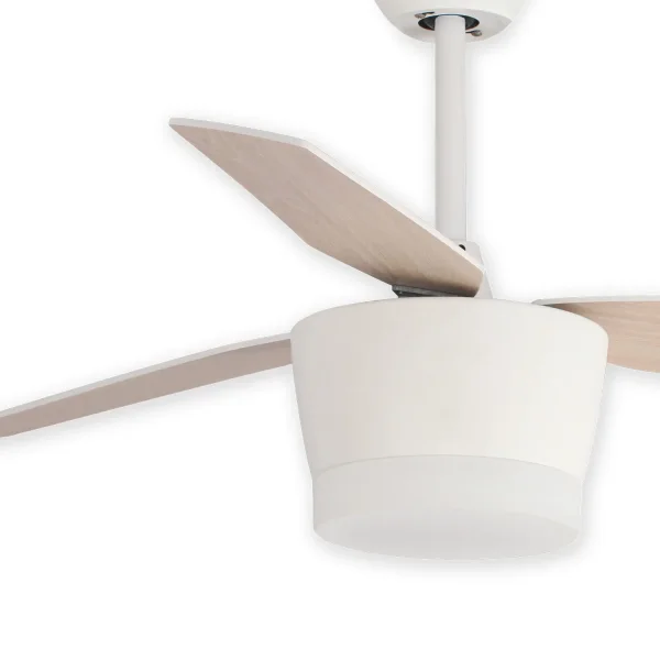 VENTILATORE DA SOFFITTO LED 24W 3 PALE REGOLABILE NOHEA