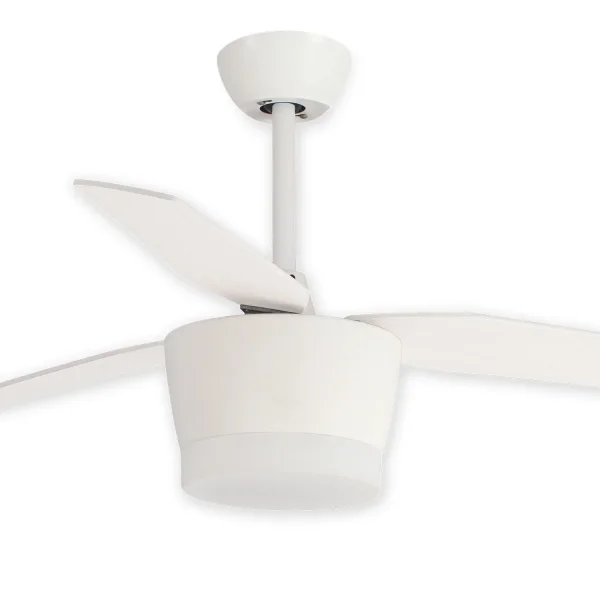 VENTILATORE DA SOFFITTO LED 24W 3 PALE REGOLABILE NOHEA
