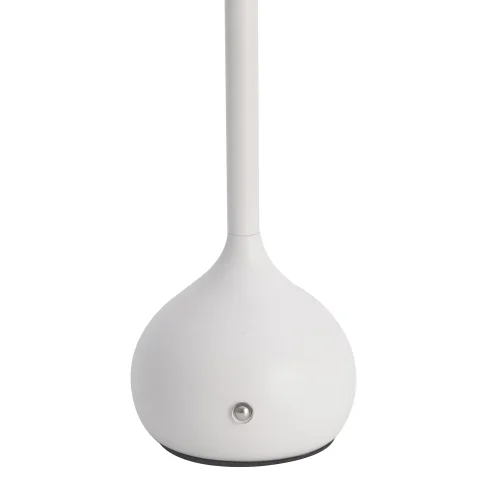 LAMPADA DA TAVOLO LED RICARICABILE SENZA FILI 203LM BIANCA IP44 SOLEA