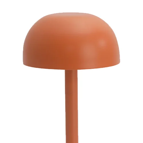 LAMPADA DA TAVOLO LED RICARICABILE SENZA FILI 203LM TERRACOTTA IP44 SOLEA