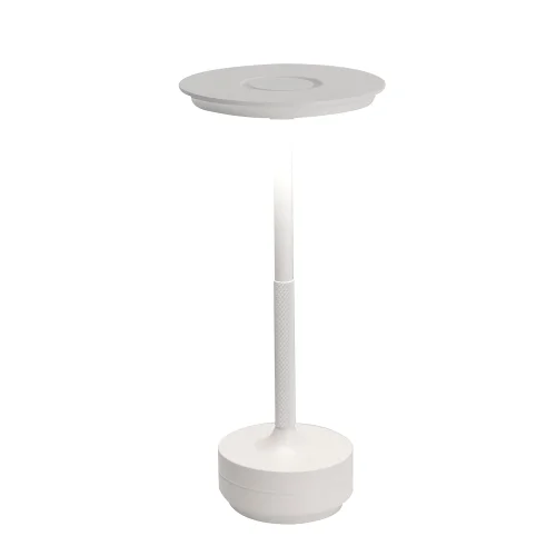 LAMPADA DA TAVOLO LED RICARICABILE SENZA FILI 213LM BIANCA IP44 ESTIVA