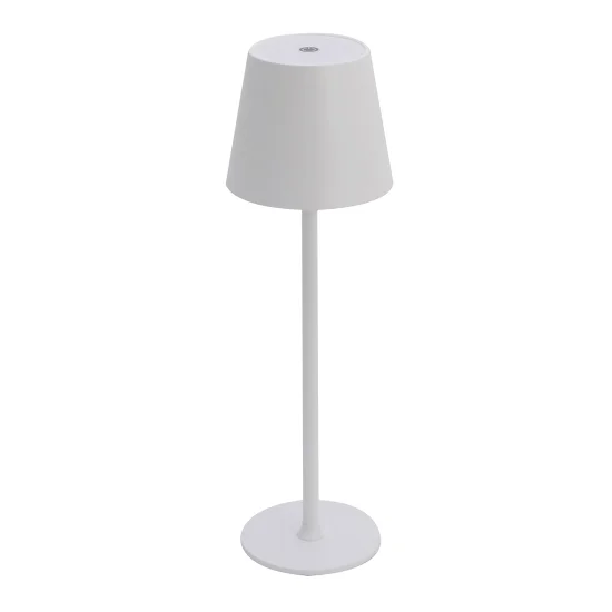 LAMPADA DA TAVOLO LED RICARICABILE SENZA FILI 229LM BIANCA IP44 SIRANA 2