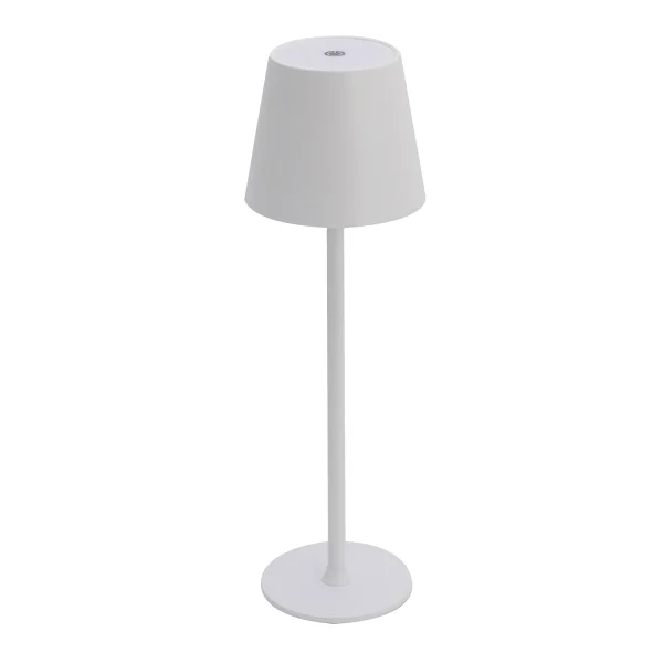 LAMPADA DA TAVOLO LED RICARICABILE SENZA FILI 229LM BIANCA IP44 SIRANA LAMPADA DA TAVOLO LED RICARICABILE SENZA FILI 229LM BIANCA IP44 SIRANA