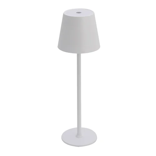 LAMPADA DA TAVOLO LED RICARICABILE SENZA FILI 229LM BIANCA IP44 SIRANA LAMPADA DA TAVOLO LED RICARICABILE SENZA FILI 229LM BIANCA IP44 SIRANA