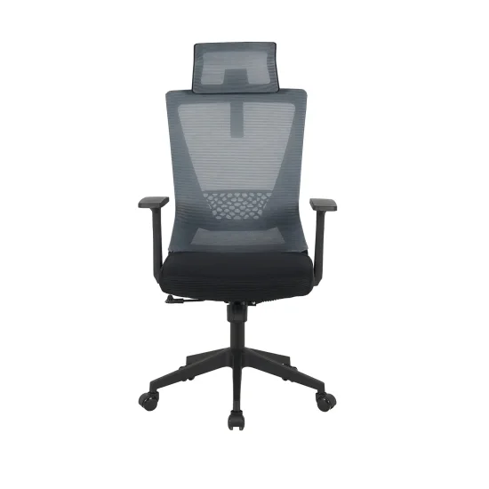 SEDIA DA UFFICIO GRIGIA/NERA SITWELL 2