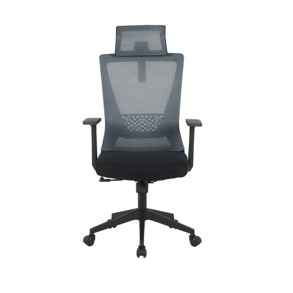 SEDIA DA UFFICIO GRIGIA/NERA SITWELL