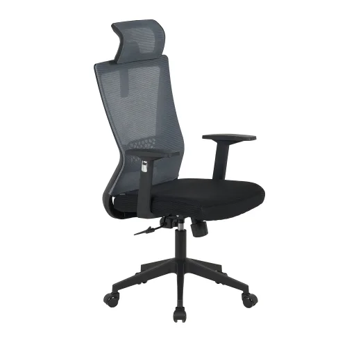 SEDIA DA UFFICIO GRIGIA/NERA SITWELL