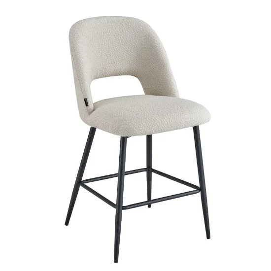 SGABELLO IMBOTTITO SABBIA EBONY