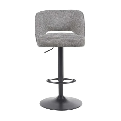 SGABELLO ALTO IMBOTTITO GRIGIO SCURO LISBOA