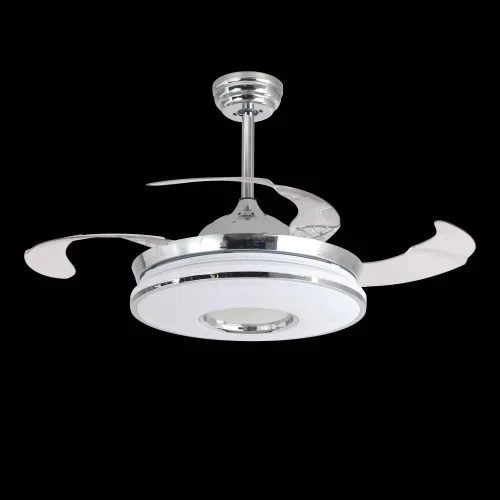 VENTILATORE DA SOFFITTO LED 32W CON 4 PALE PIEGHEVOLI WAKANA VENTILATORE DA SOFFITTO LED 32W CON 4 PALE PIEGHEVOLI WAKANA