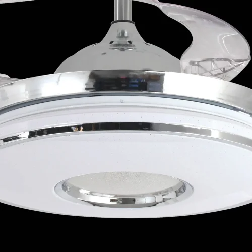 VENTILATORE DA SOFFITTO LED 32W CON 4 PALE PIEGHEVOLI WAKANA VENTILATORE DA SOFFITTO LED 32W CON 4 PALE PIEGHEVOLI WAKANA