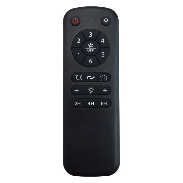 VENTILATORE DA SOFFITTO LED 45W REGOLABILE 4 PALE RETRATTILI SILVESTRE