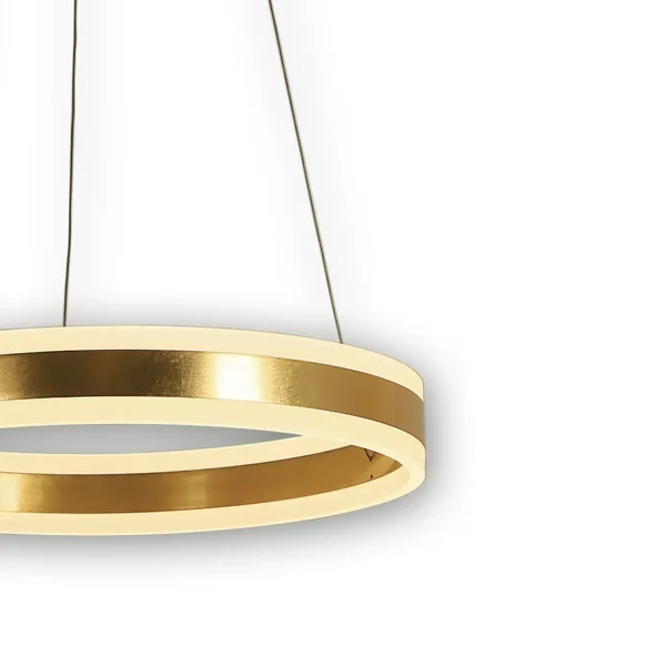 LAMPADA A SOSPENSIONE LED 37W 3000K-6000K DORATA ISADORA