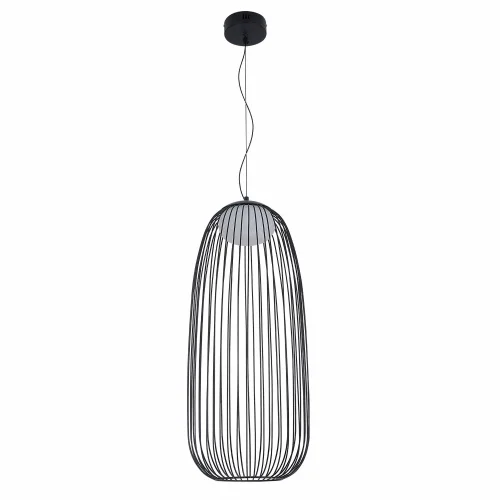 LAMPADA A SOSPENSIONE LED 13W 3000K-4000K-6000K Ø30CM NERO ARVEN