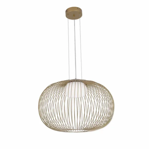 LAMPADA A SOSPENSIONE LED 15W 3000K-4000K-6000K Ø60CM ORO ARVEN