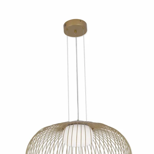 LAMPADA A SOSPENSIONE LED 15W 3000K-4000K-6000K Ø60CM ORO ARVEN