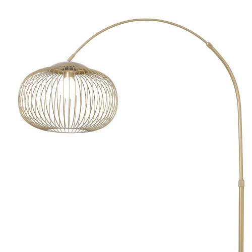 LAMPADA DA TERRA AD ARCO IN ACCIAIO DORATO E27 ARVEN