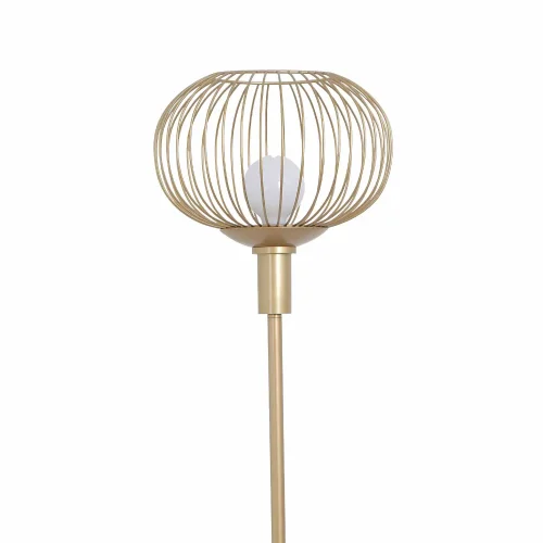 LAMPADA DA TERRA 160 CM ACCIAIO VERNICIATO ORO E27 ARVEN