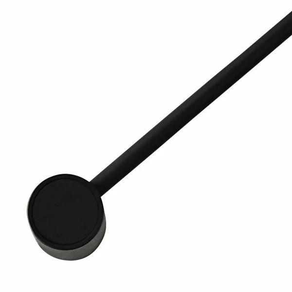 APPLIQUE LED 6W 3000K ACCIAIO VERNICIATO NERO 40CM MIREA