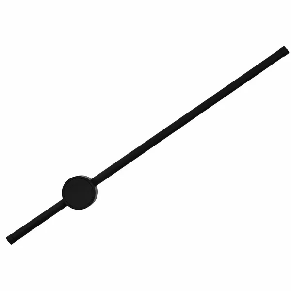 APPLIQUE LED 8W 3000K ACCIAIO VERNICIATO NERO 60 CM MIREA