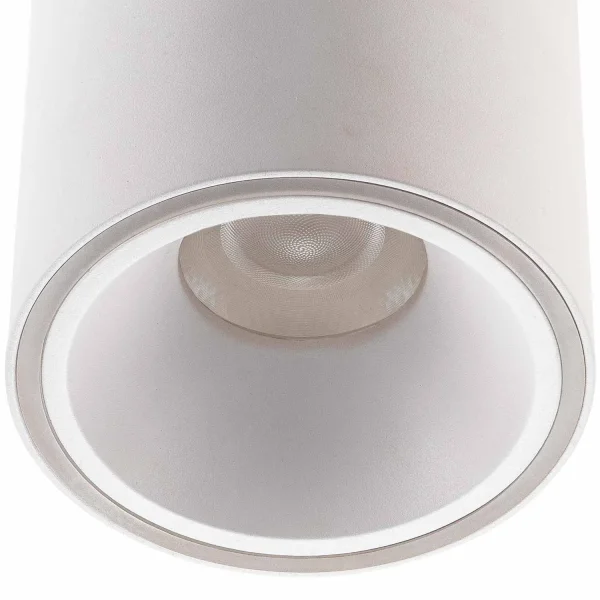 FARETTO DA SUPERFICIE CILINDRICO LED 25W 4000K Ø12CM BIANCO