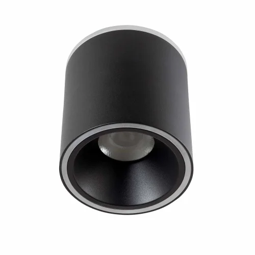 FARETTO DA SUPERFICIE CILINDRICO LED 25W 4000K Ø12 CM NERO