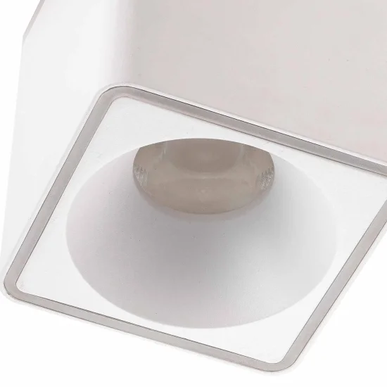 FARETTO DA SUPERFICIE QUADRATO LED 25W 4000K 12x12 CM BIANCO 2