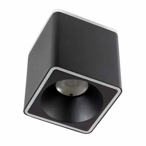 FARO DA SUPERFICIE QUADRATO LED 25W 4000K 12x12CM NERO