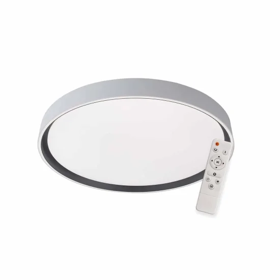 PLAFONIERA LED 68W DIMMERABILE Ø59CM BIANCO/NERO ORANE