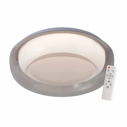 PLAFONIERA LED 68W REGOLABILE Ø60CM BIANCO/FUMÉ ECLORA