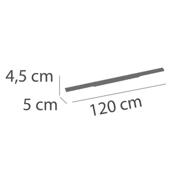 FARETTO SU BINARIO LED 53W 4000K 120CM DIREZIONALE BIANCO