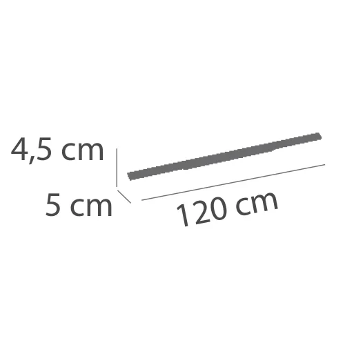 FARETTO SU BINARIO LED 53W 4000K 120CM DIREZIONALE BIANCO