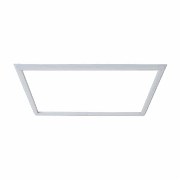 PANNELLO LED 48W 6218 LM 59,5x59,5cm SELETTORE COLORE CORNICE ALLUMINIO BIANCA