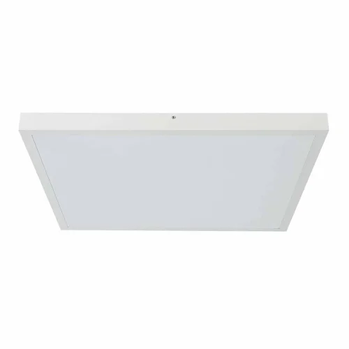 PLAFONIERA LED SUPERFICIE 48W 60x60cm SELETTORE COLORE ALLUMINIO BIANCO