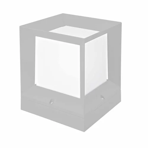 LAMPADA PER MURO ESTERNO SNOWDROP 22CM E27 BIANCA IP54