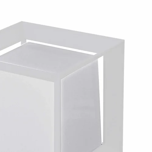 LAMPADA PER MURO ESTERNO SNOWDROP 16CM E27 BIANCO IP54