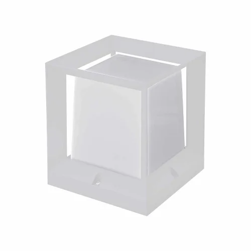 LAMPADA PER MURO ESTERNO SNOWDROP 16CM E27 BIANCO IP54