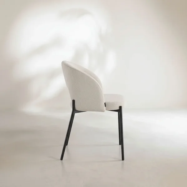 POLTRONA RIVESTITA SABBIA CLOTILDE