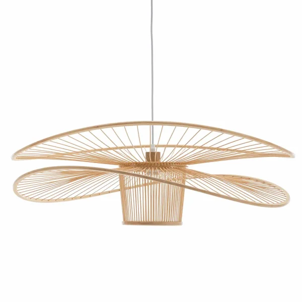 LAMPADA A SOSPENSIONE IN LEGNO Ø80CM E27 NUKU