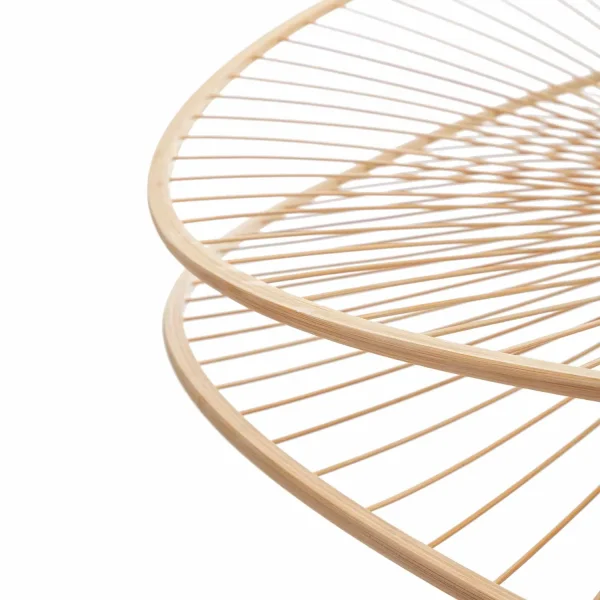 LAMPADA A SOSPENSIONE IN LEGNO Ø80CM E27 NUKU