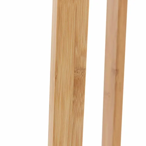 LAMPADA DA TERRA IN LEGNO E TESSUTO Ø43CM E27 HAGEN