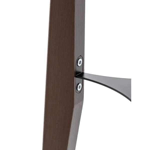 LAMPADA DA TERRA IN LEGNO DI ACERO E TESSUTO 2 LUCI E27 Ø36CM HAGEN