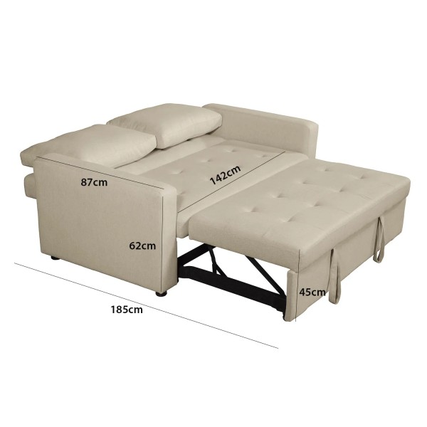 DIVANO LETTO IMBOTTITO ARENA TOKIO