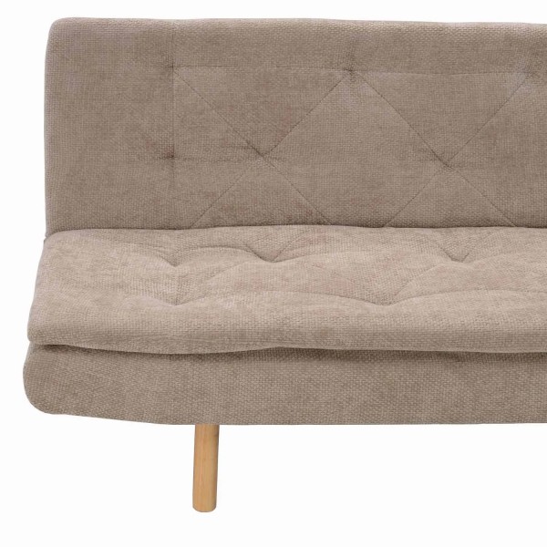 DIVANO LETTO IN TESSUTO SABLÉ VELMA